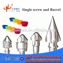 Plastic injection molding machine spare parts/screw nozzle